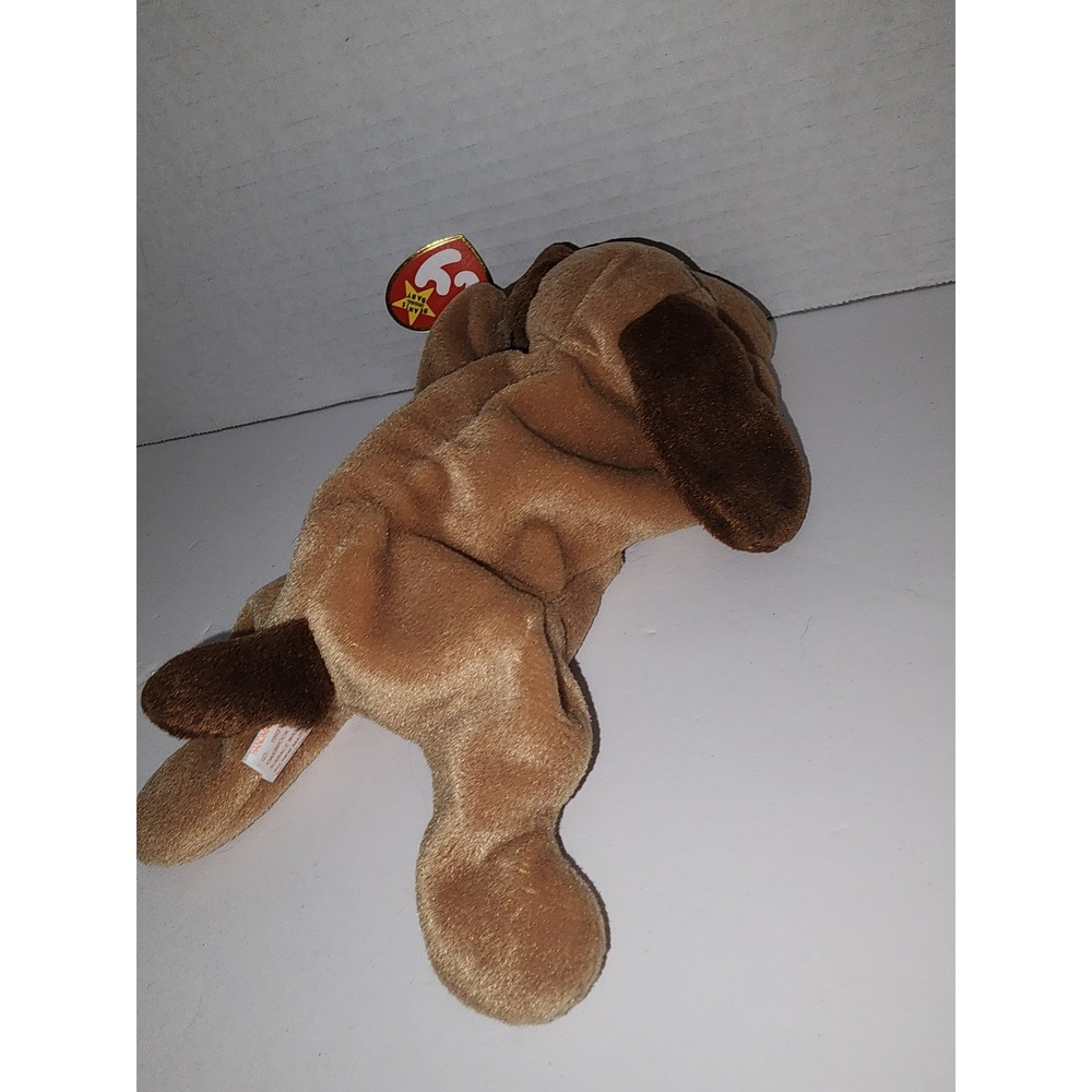Ty‎ Beanie Babies Bones the Dog Plush January 18 1994 - Picture 4 of 7